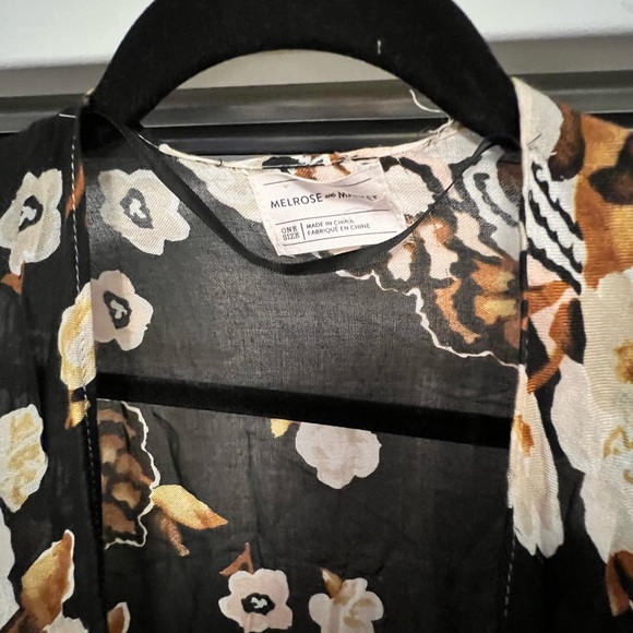 Melrose and Market Floral Swim Cover-up - Picture 3 of 3